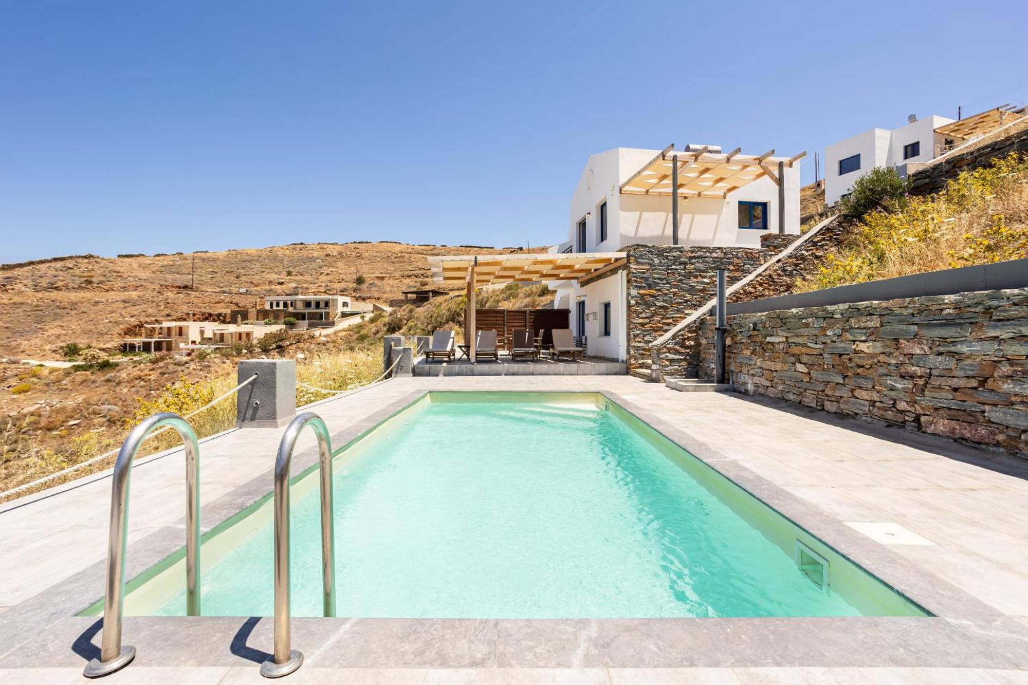 Villa Live In Blue - Kea's Myriad Shades Korissia (Kea)